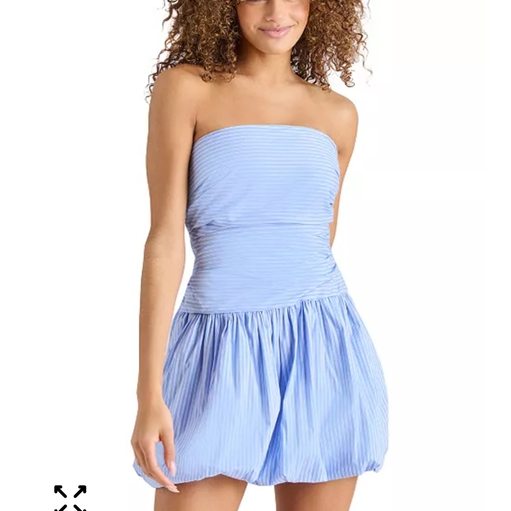 Steve Madden Light Blue Strapless Summer Dress